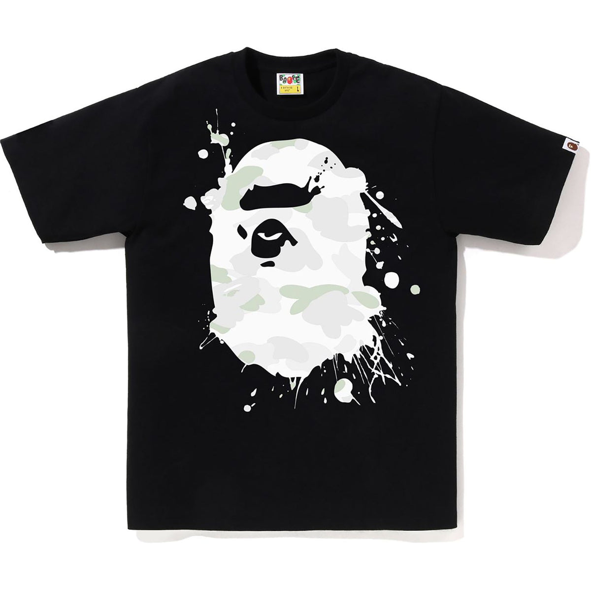 CITY CAMO PAINTING APE HEAD TEE MENS