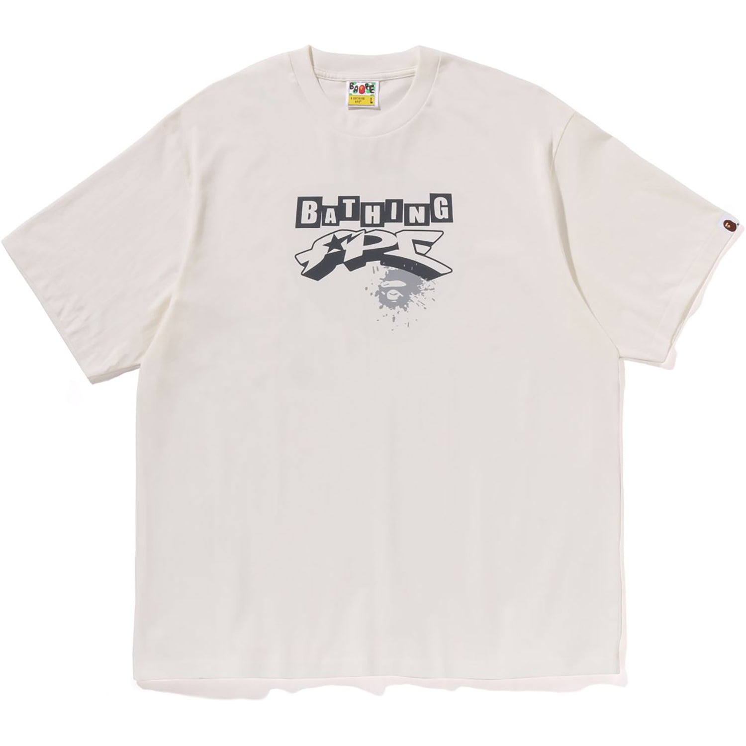 GRAFFITI BAPE LOGO RELAXED FIT TEE #1 MENS