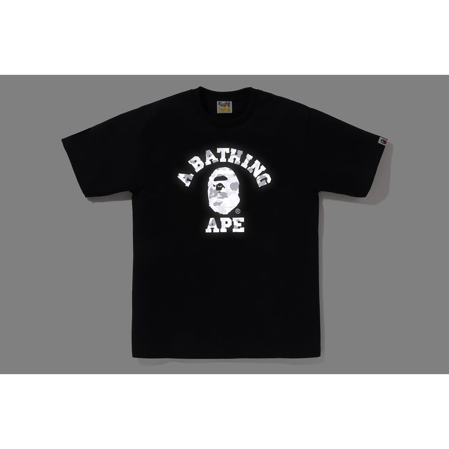 ABC CAMO REFLECTIVE ON COLLEGE TEE MENS