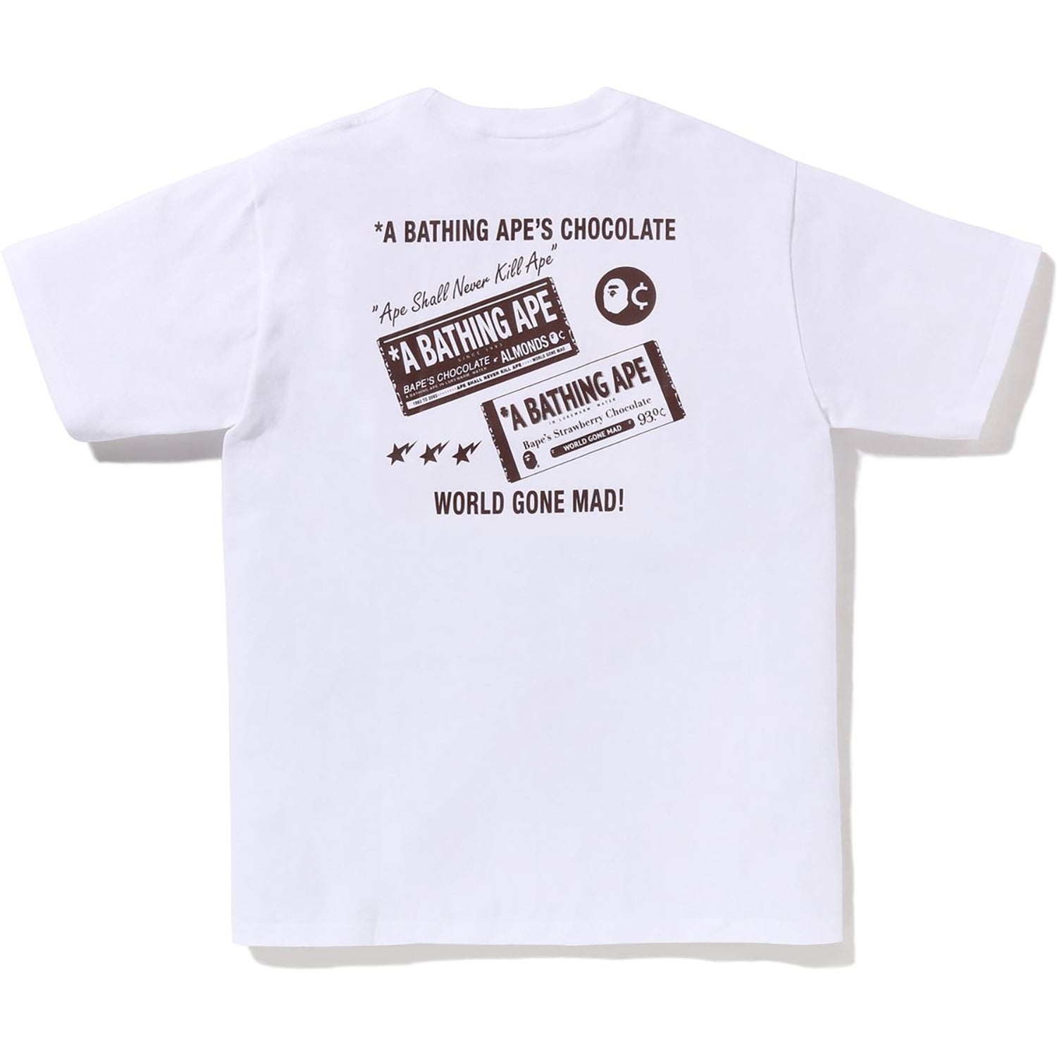 CHOCOLATE APE HEAD TEE MENS