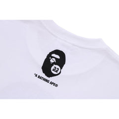 A BATHING APE 33RD ANNIV. APE HEAD TEE MENS