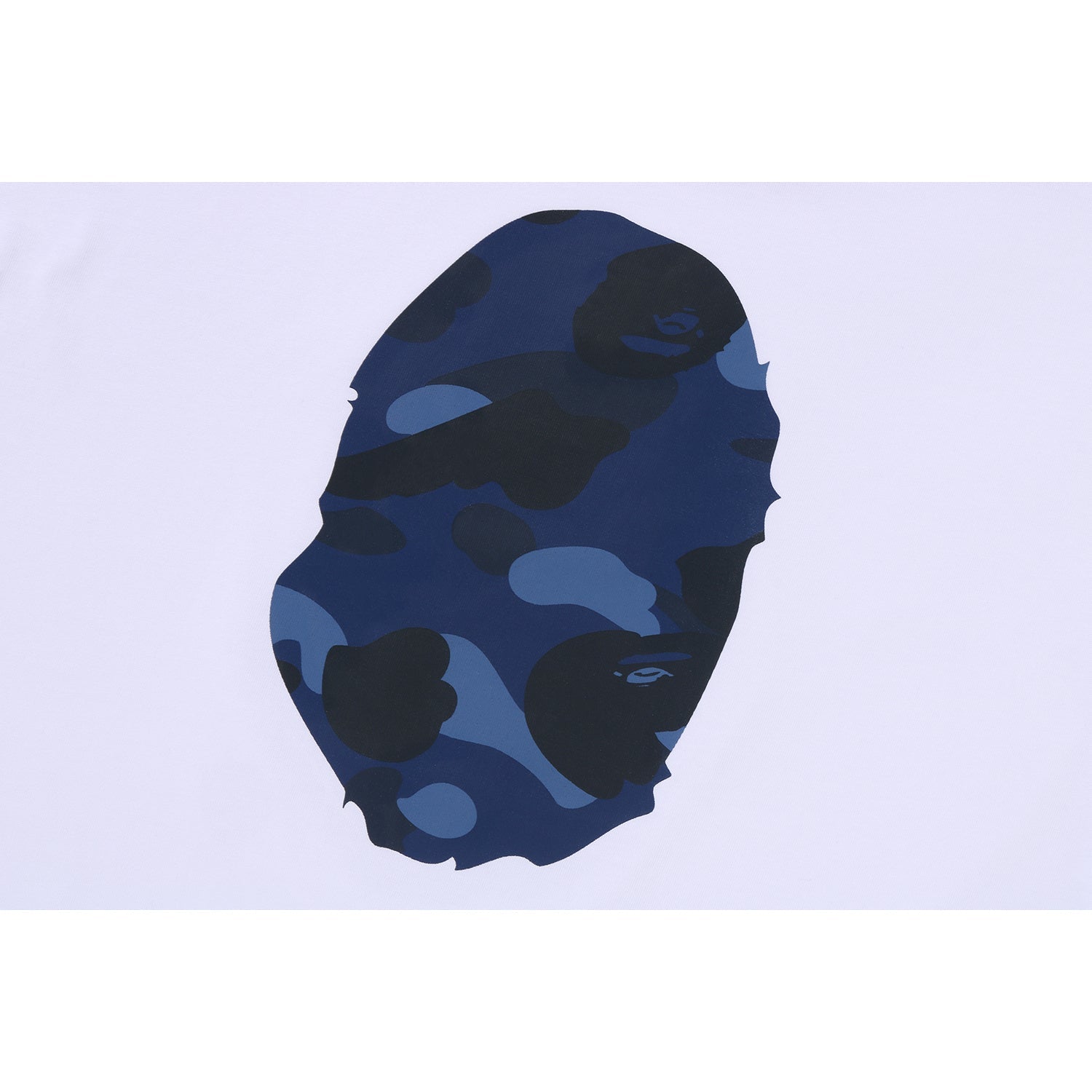 BAPE X JUST DON COLOR CAMO APE HEAD RELAXED FIT TEE MENS