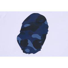 BAPE X JUST DON COLOR CAMO APE HEAD RELAXED FIT TEE MENS