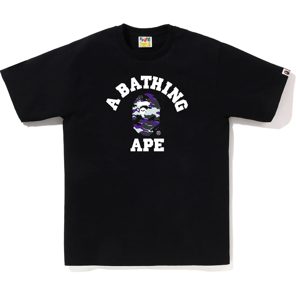 GLITCH WOODLAND CAMO COLLEGE TEE MENS