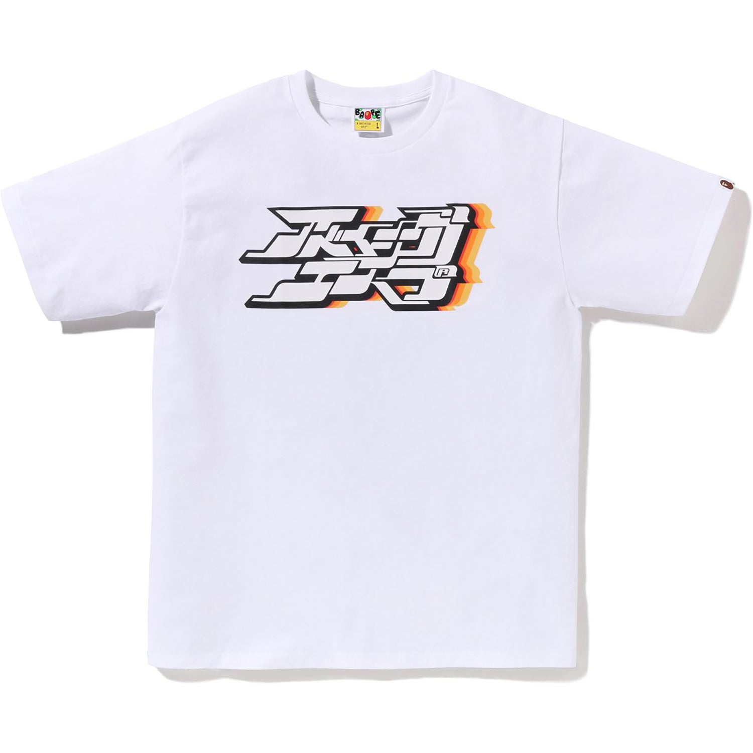 BAPE JAPANESE GRAFFITI LETTER TEE MENS