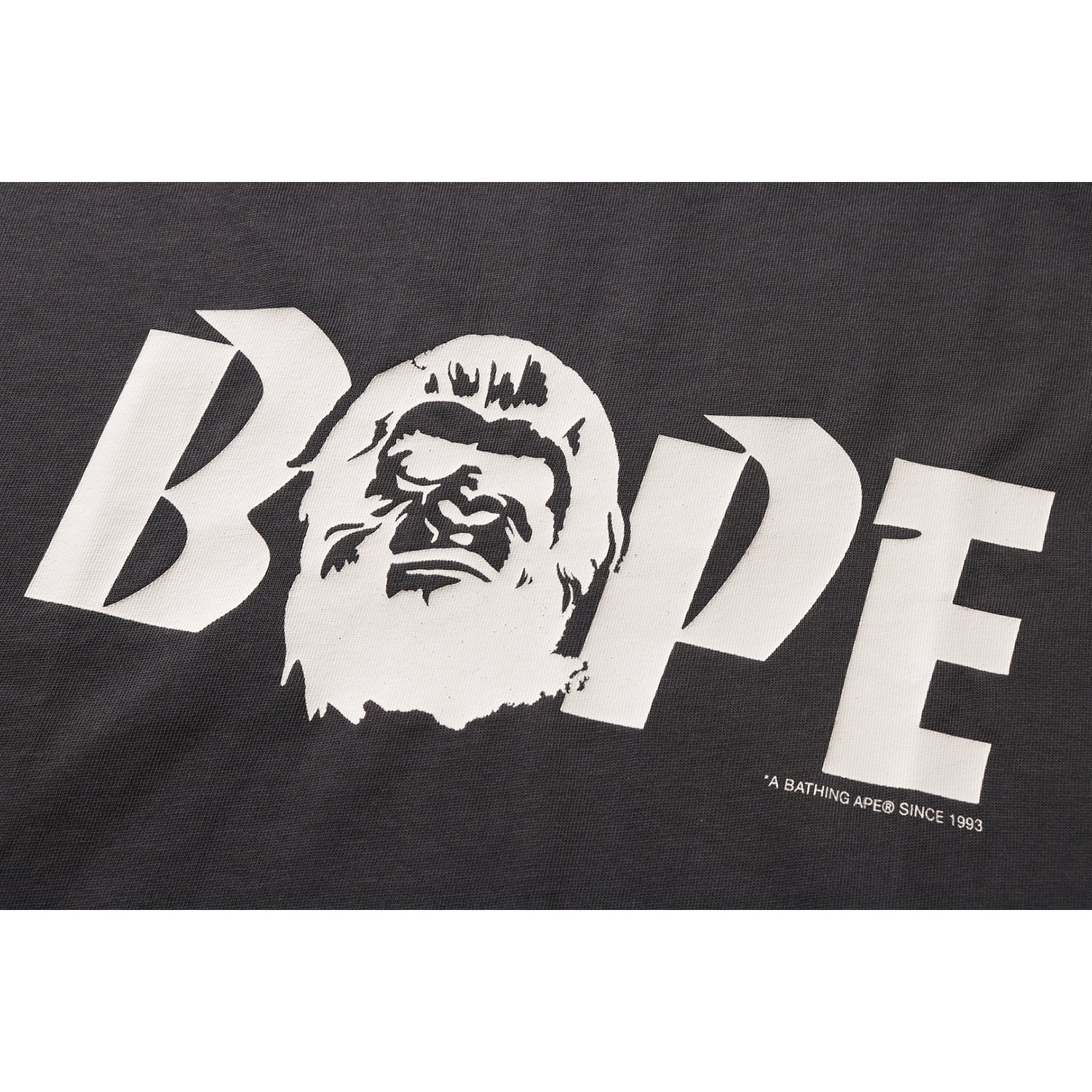 BAPE LOGO RELAXED FIT TEE MENS