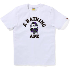 GLITCH WOODLAND CAMO COLLEGE TEE LADIES