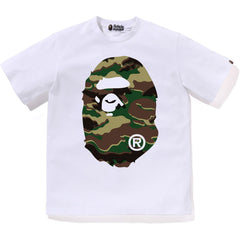 GLITCH WOODLAND CAMO BIG APE HEAD TEE JR KIDS