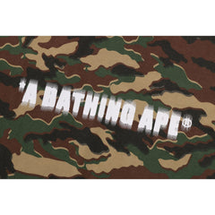 GLITCH WOODLAND CAMO HEAVY WASH BATHING APE CROPPED FIT TANK MENS