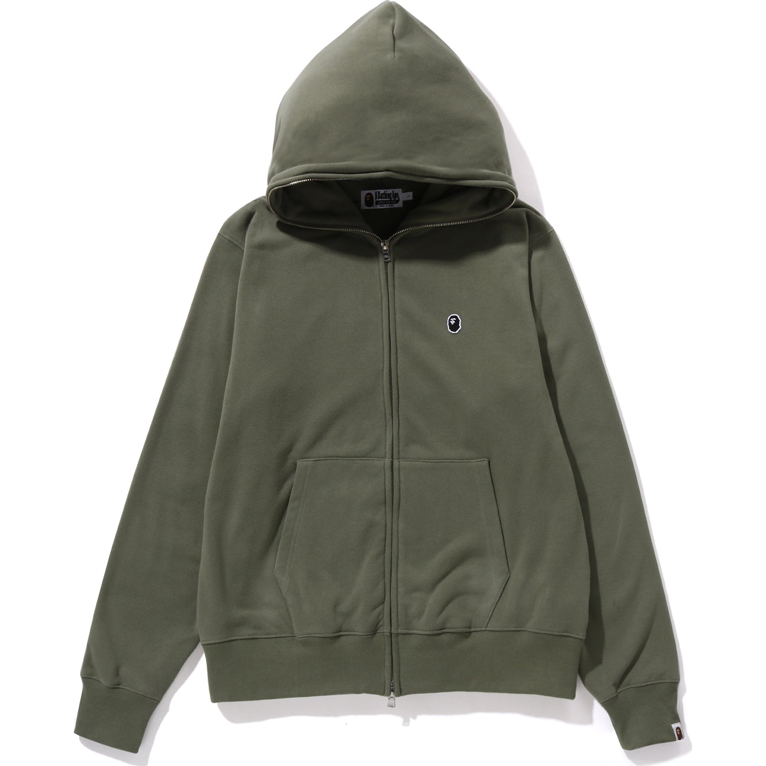 APE HEAD ONE POINT FULL ZIP HOODIE MENS