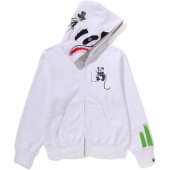 PANDA FULL ZIP HOODIE LADIES
