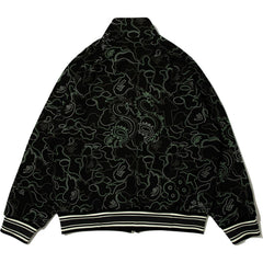BAPE X 88RISING GLOW IN THE DARK CAMO TRACK JACKET MENS