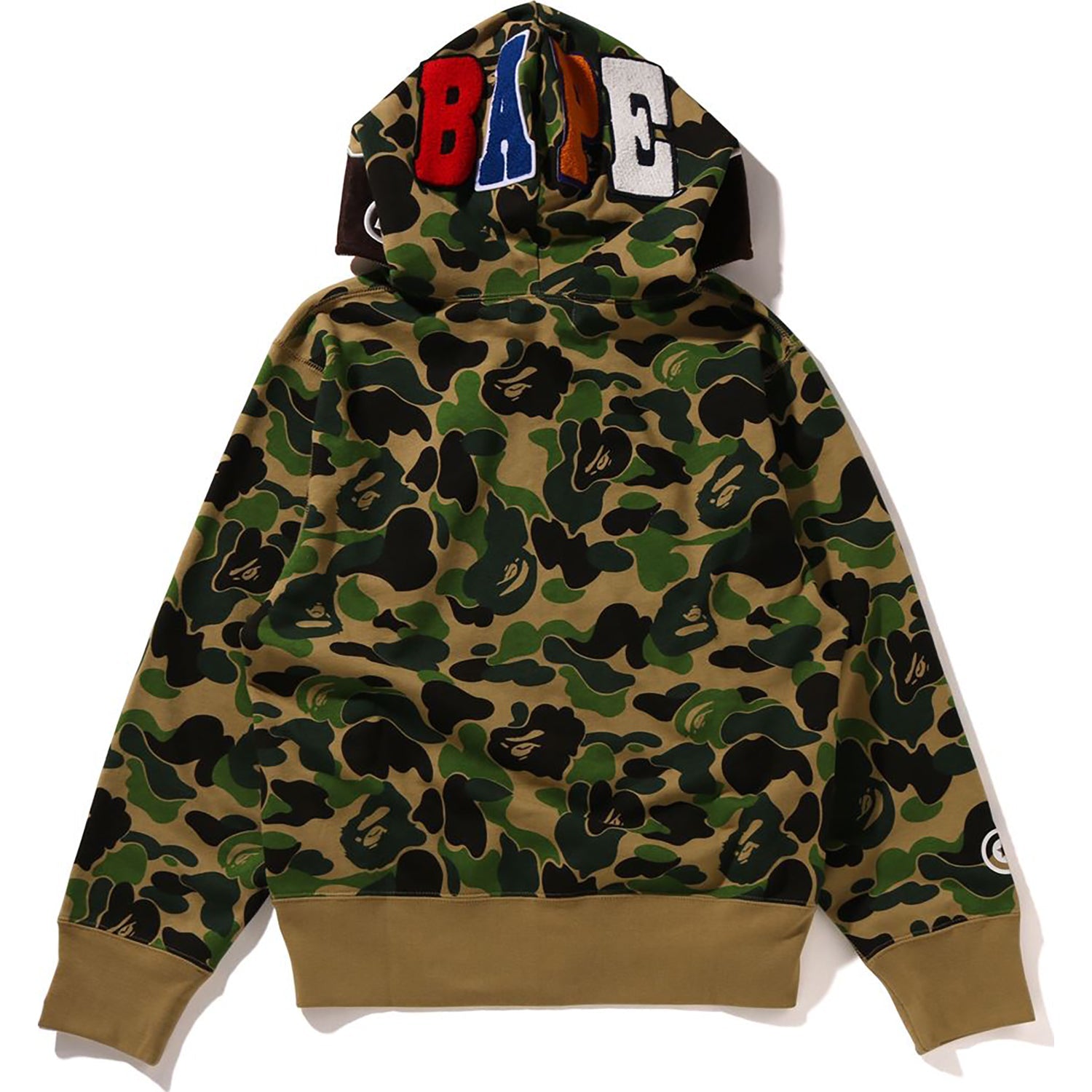ABC CAMO 2ND APE FULL ZIP HOODIE LADIES