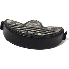 BAPE X ADIDAS CAMO TREFOIL SHOULDER BAG MENS