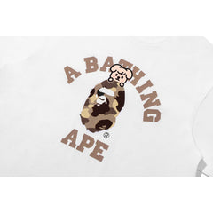 BAPE X STRAYKIDS PUPPYM COLLEGE TEE LADIES