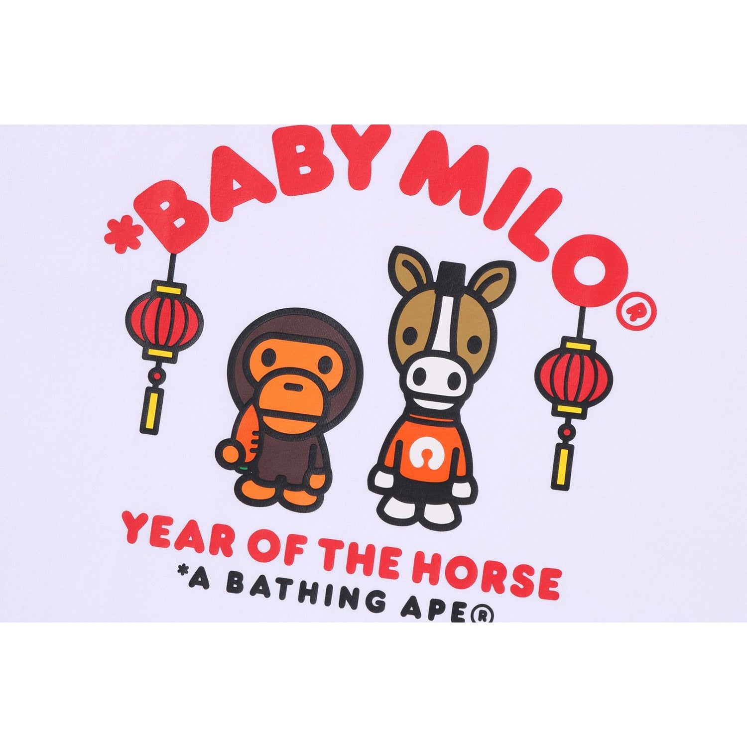 YEAR OF THE HORSE BABY MILO TEE MENS