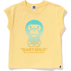 BABY MILO GRADATION PRINT RELAXED FIT TANK TOP KIDS