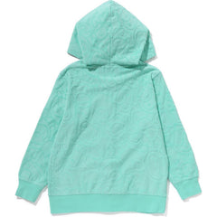 ALL BABY MILO PILE ZIP HOODIE KIDS